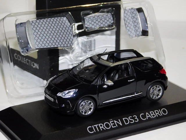 Citroën DS3 Cabrio black (Norev) 1:18