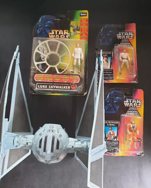 Star Wars Luke Skywalker x 3 + Gunner Station + Job Lot Toys Collection 1997