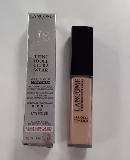 LANCÔME Correcteur anti-cernes Teint Idole Ultra Wear All Over 02 LYS ROSE /EBPV