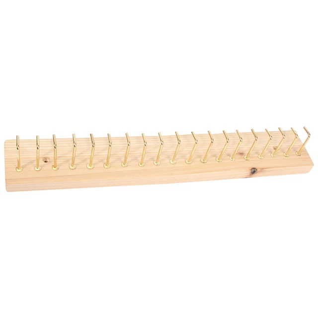 Wall Hanging Jewelry Rack Mounted Earring Holder Display Stand Wooden 3