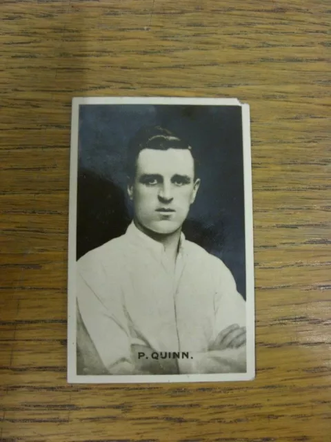 17/06/1922 Trade Card: Preston North End - Peter Quinn [Card No.40] D.C. Thomson
