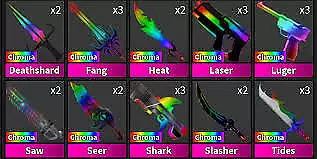 MURDER MYSTERY 2 MM2 Heartblade Cheap fast and trusted delivery