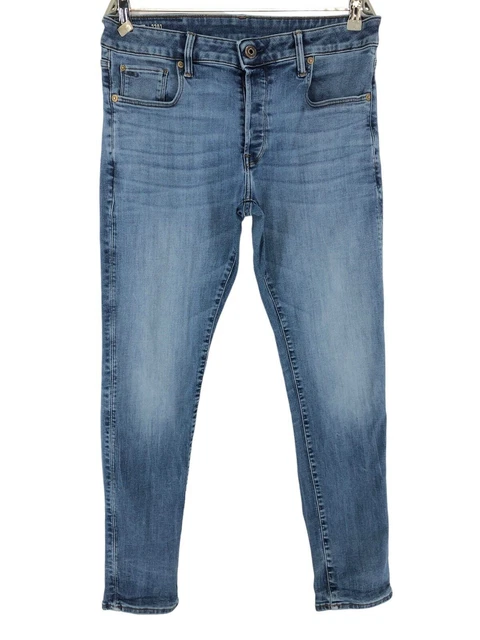 Jean G-Star RAW New Radar Slim Fit Homme - Noir - Taille W30 L34 - Neuf Avec étiquettes