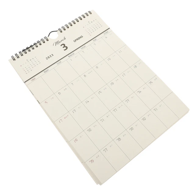 WORK CALENDAR 2023 Planning Calendar 2023 Wall Calendar Household