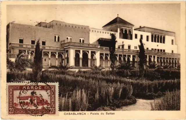 CPA AK MAROC CASABLANCA - Palais du Sultan (92896)