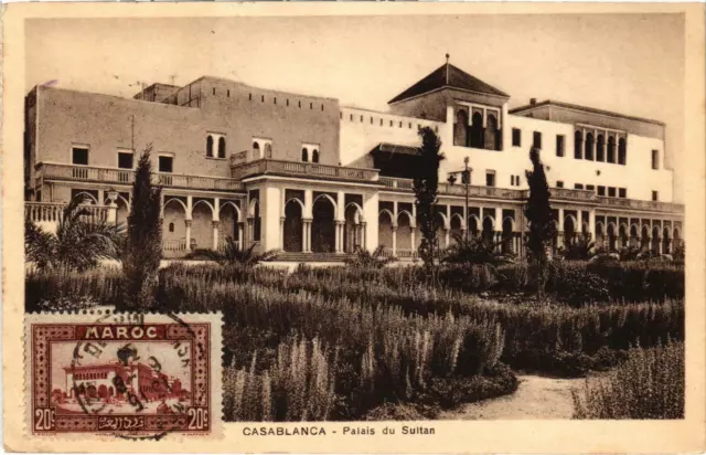 CPA AK MAROC CASABLANCA - Sultan's Palace (92896)