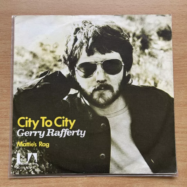 7" vinyl - Gerry Rafferty ‎– City To City (1977)