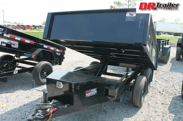 2023 BWISE 6' X 10' 7K GVWR DUMP TRAILER for sale!