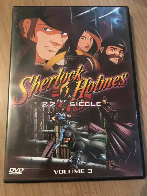 Dvd Sherlock Holmes Au 22e Siecle  Serie Animée Volume 3