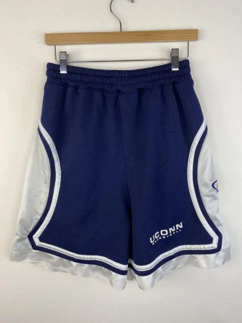 Early 2000s AND 1 UCONN Basketball Mesh Blue Small Shorts