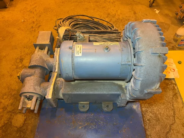 EG&G Rotron DR707D89MX Regenerative Blower 5HP 3φ