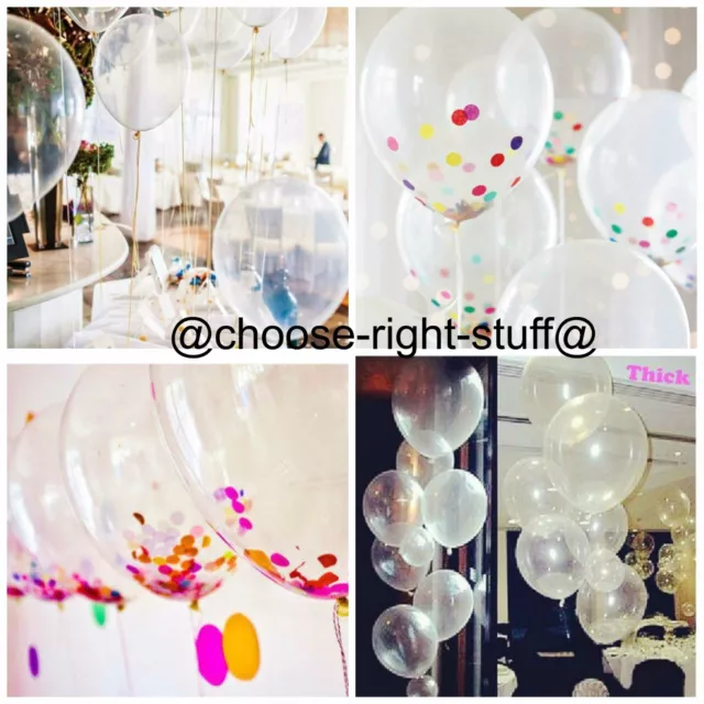 30.5cm Transparent Ballons & pour Mariage Anniversaires Fiançailles