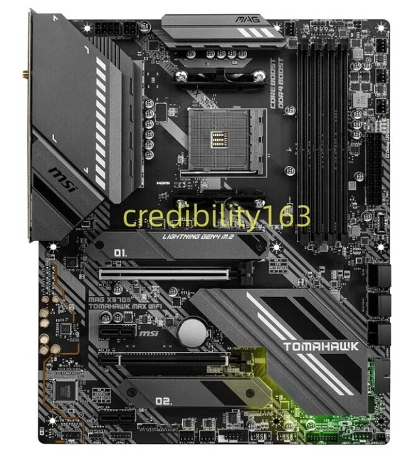 MSI MAG X570S Tomahawk Max Wifi Motherboard With Atx Amd X570 Chipset
