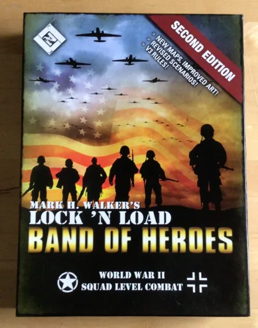 Lock 'n Load: Band of Heroes (2005) - Wargame - Second Edition