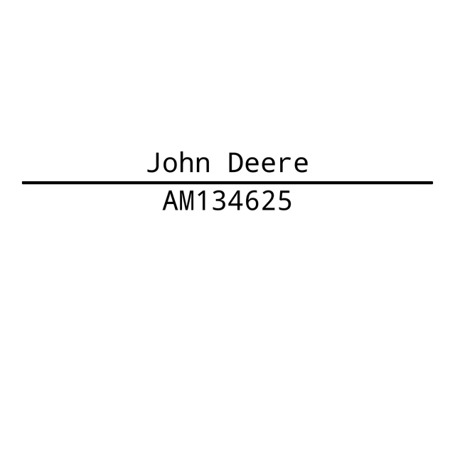 John Deere AM134625 Flow Control Hyd. Valve