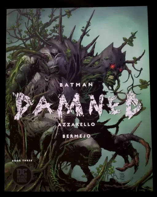 Batman Damned #3 Dc Comics Black Label Lee Bermejo Art! Jim Lee Variant Cover Nm