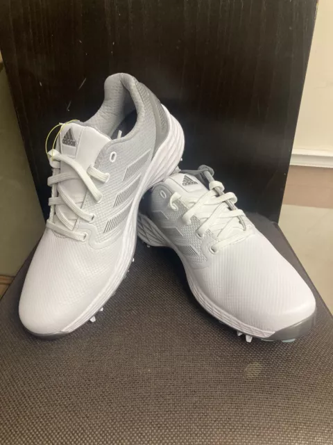 Adidas Zg21 Golf Shoes - White - Size 6.5 Uk Medium Width