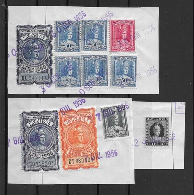 1 X CEPT ANNATA 1956 fresco posta! 