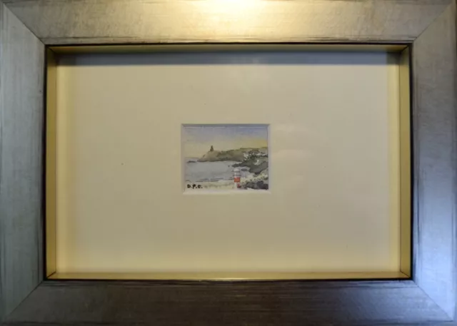 Isle of Man,Port Erin,Watercolour,Miniature Painting,IOM,Fine Art,Original