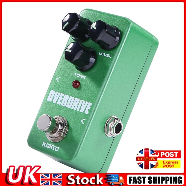 KOKKO Guitar Effect Pedal Distortion Overdrive 9V Adapter Bass Power Supply Hot