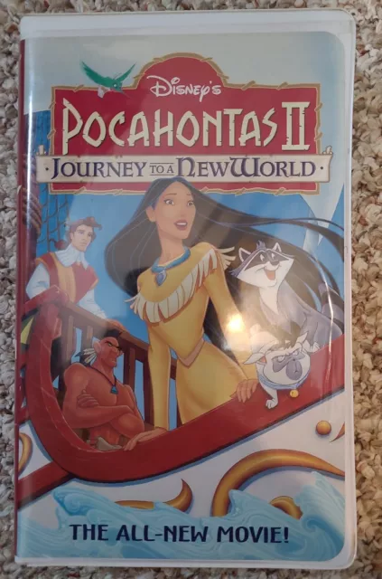 Pocahontas II: Journey To A New World (VHS, 1998) vhs disney home video