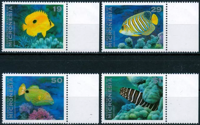 Mikronesien MiNr. 273/76 ** Freimarken: Fische