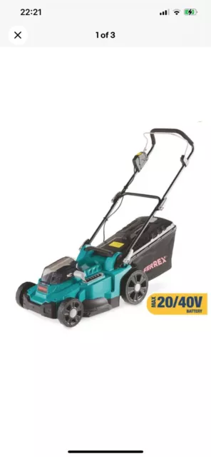 Ferrex Cordless 40v Lawnmower, BODY ONLY