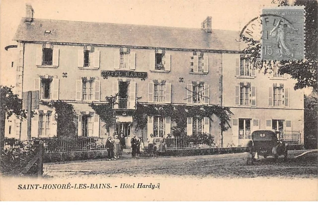 58 - SAINT HONORE LES BAINS - SAN55283 - Hôtel Hardy