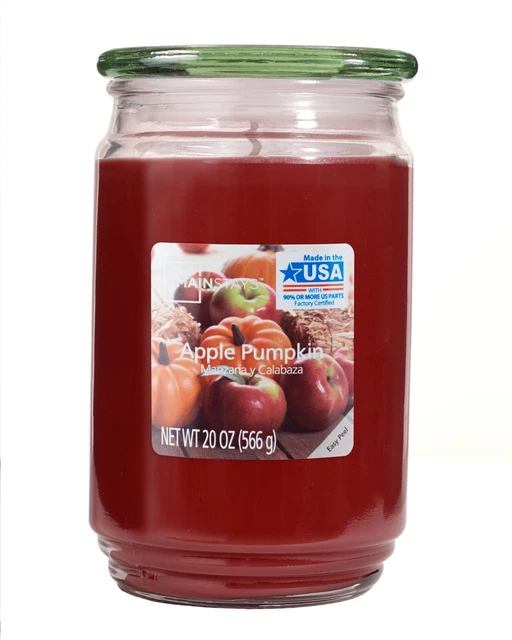 NEW Mainstays Scented Large Candle Jar Single Wick 3 Essences 20oz FREE SHIPPING