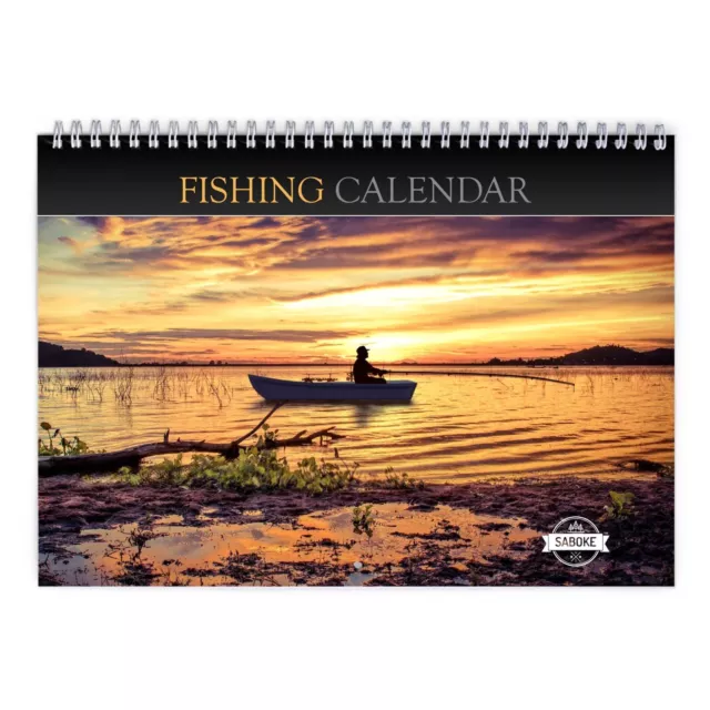 Fishing 2024 Wall Calendar