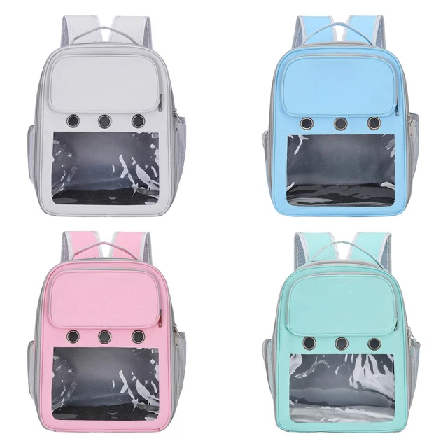 Cat Carrier Backpack, Portable Pet Travel Carrier, Ventilated Pet Hiking