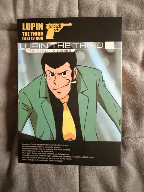LUPIN THE THIRD LUPIN THE BOX DVD BOX SET TV Movie 23 Disc Rare