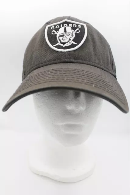 Oakland Raiders NFL New Era 9FIFTY Black Strap Back Adjustable Cap