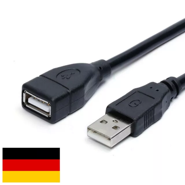 USB-3.0 Kabel Stecker auf Buchse Verlängerungskabel Line Extender Ladegerät - DE
