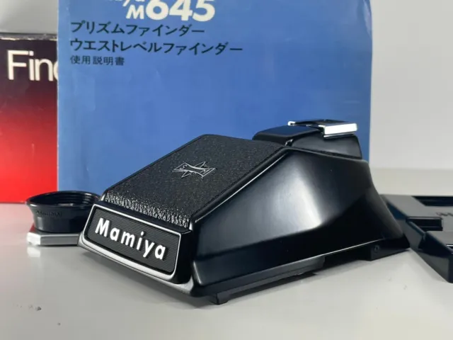 [ Apps Mint Leer ] Mamiya 645 Ojo Nivel Prisma Visor Para M645 1000S De Japón