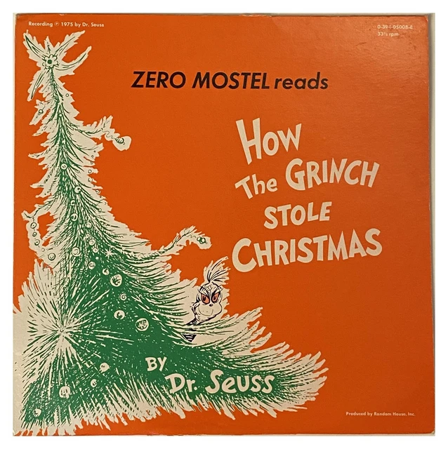 DR SEUSS How The Grinch Stole Christmas 1975 Random House 0394050088