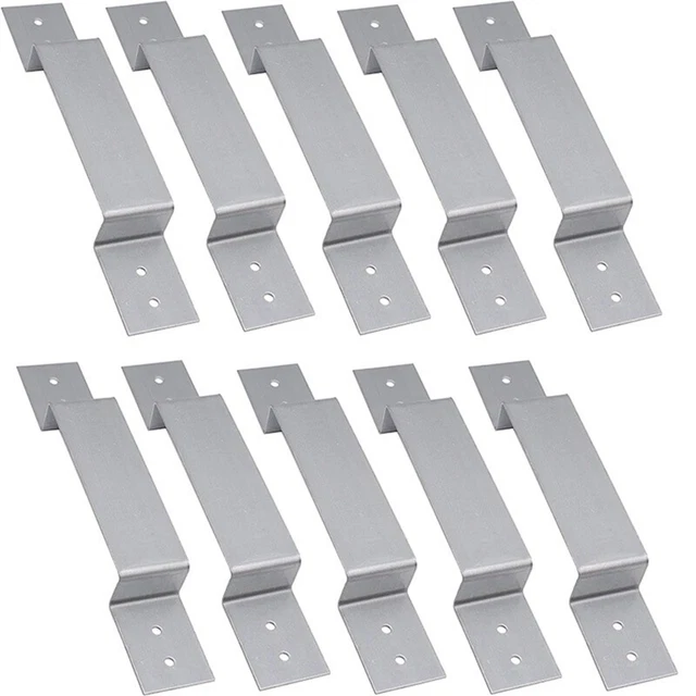 FENCE PANEL CLIPS Fence Post Safety Bracket Galvanized Fence Clip ...