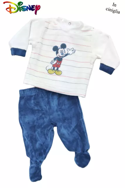 Ensemble Clinique Nouveau-Né En Chenille Prima Nascita Jour & Nuit Disney Mickey