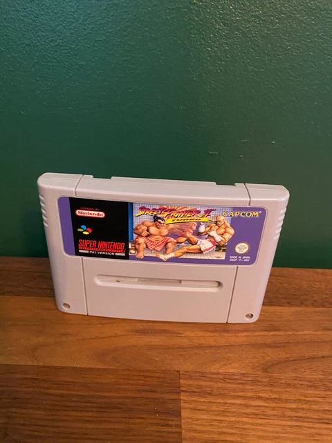 STREET FIGHTER II 2 Turbo Super Nintendo Snes Game Uk V Eur Pal *Cart ...