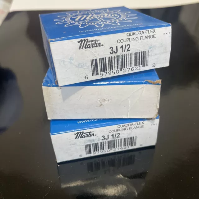 Martin Quadra-Flex Coupling Flange (Lot of34) 3J 1/2