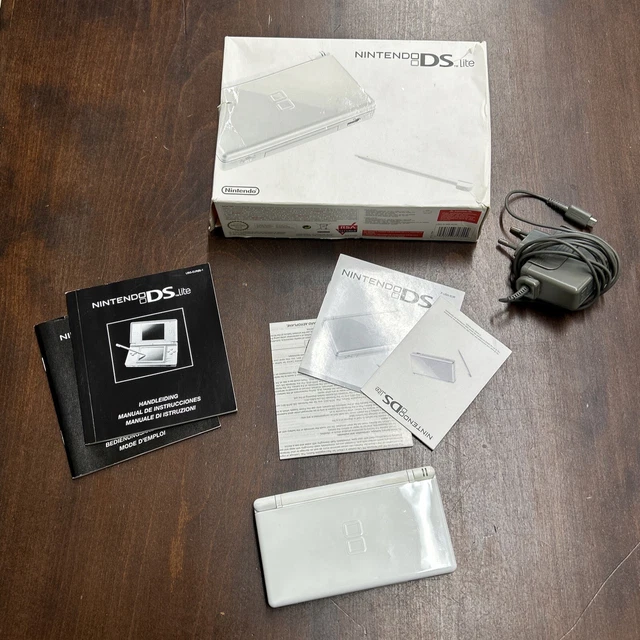 Nintendo DS Lite Console Nintendo Bianca White