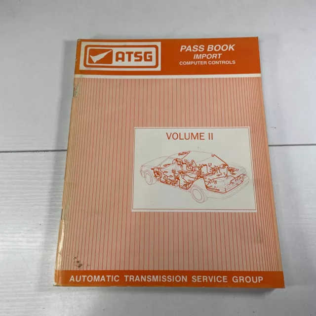 ATSG Automatic Transmission PASS Book Import Computer Controls Volume 2