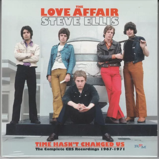 The Love Affair/Steve Ellis - Time Hasn`t Changed Us, Complete CBS 1967-71, 3CD