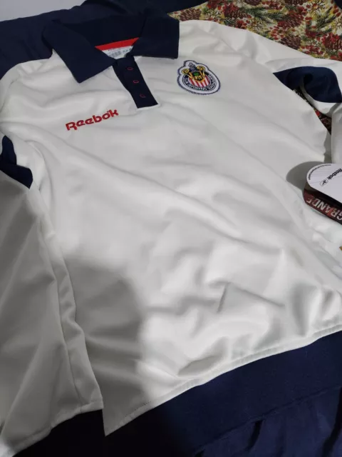 Jersey retro de Chivas De Guadalajara Temporada 1990-91 manga larga