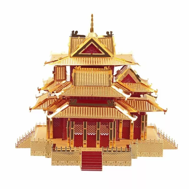 PIECECOOL The Watchtower Of Forbidden City HP075RG Highly Detailed Metal Model