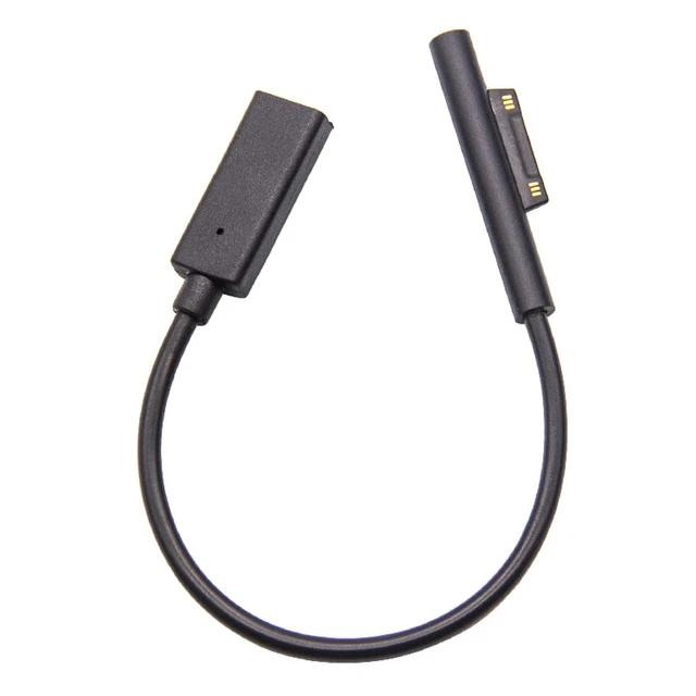 USB-C PD Charger 15V 3A Power Adapter Cable For Microsoft Surface Pro 6/5/4/3/Go