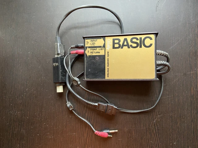 Bally Basic Audio Cassette Interface Model No. ACI-0100 Vintage Untested