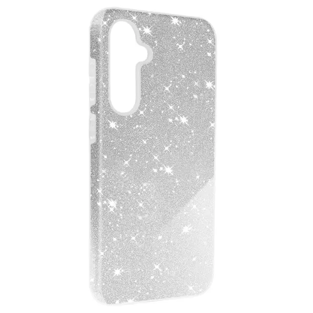 Avizar Coque pour Samsung Galaxy S23 FE Paillette Silicone Semi rigide Fine