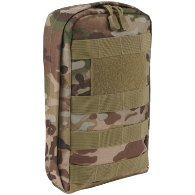 Brandit Brandit MOLLE Custodia Snake Cerniera Organizzatore Tasca PALS Esercito Camel 