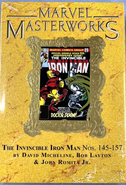 Marvel Masterworks Iron Man Vol 333 ~ Hardcover New Sealed Gold Foil Edition